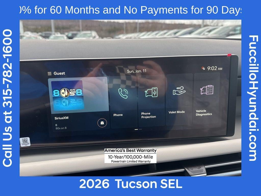2026 Hyundai TUCSON SEL AWD