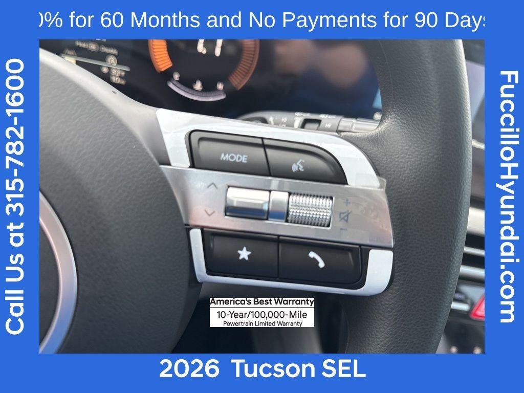 2026 Hyundai TUCSON SEL AWD