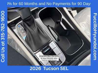 2026 Hyundai TUCSON SEL AWD