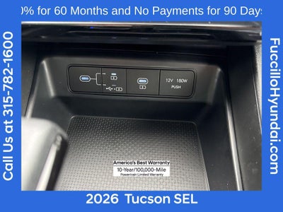2026 Hyundai TUCSON SEL AWD