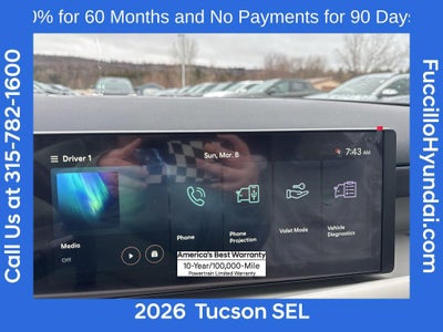 2026 Hyundai TUCSON SEL AWD