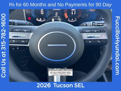 2026 Hyundai TUCSON SEL AWD