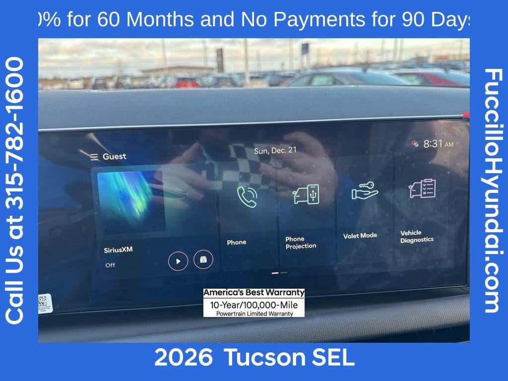 2026 Hyundai TUCSON SEL AWD