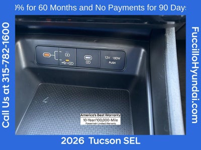 2026 Hyundai TUCSON SEL AWD