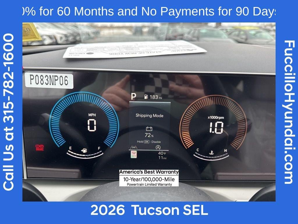 2026 Hyundai TUCSON SEL AWD