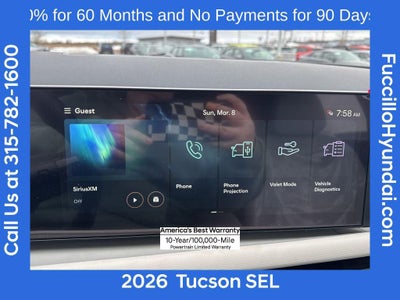 2026 Hyundai TUCSON SEL AWD