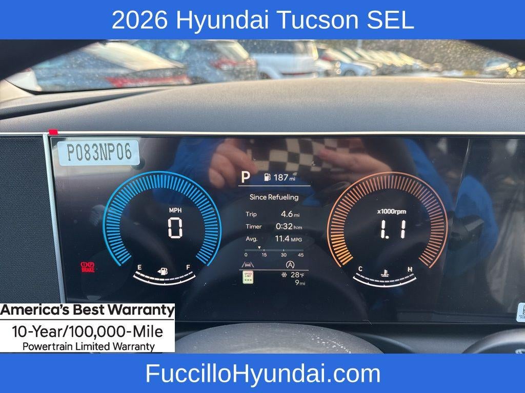 2026 Hyundai TUCSON SEL AWD
