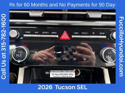 2026 Hyundai TUCSON SEL AWD