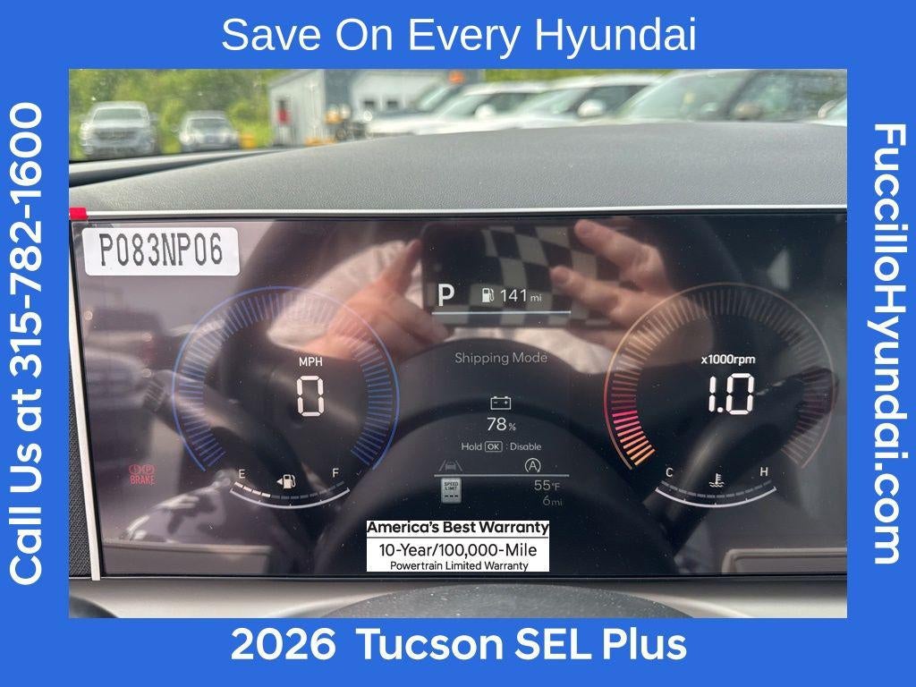 2026 Hyundai TUCSON SEL AWD