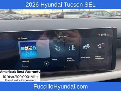 2026 Hyundai TUCSON SEL AWD