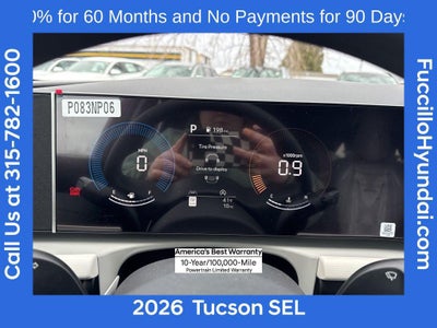 2026 Hyundai TUCSON SEL AWD