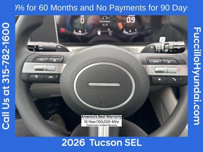 2026 Hyundai TUCSON SEL AWD
