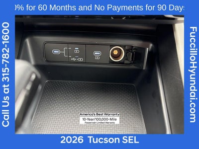 2026 Hyundai TUCSON SEL AWD