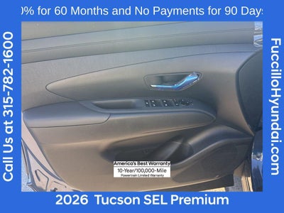 2026 Hyundai TUCSON SEL Premium AWD
