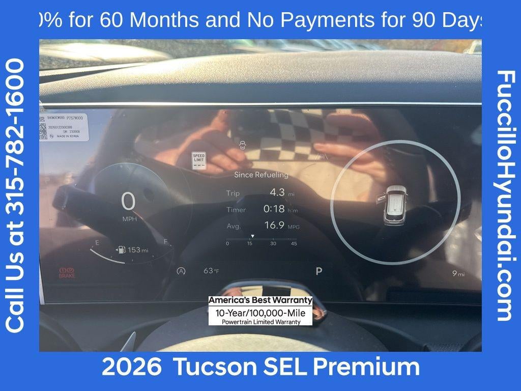 2026 Hyundai TUCSON SEL Premium AWD