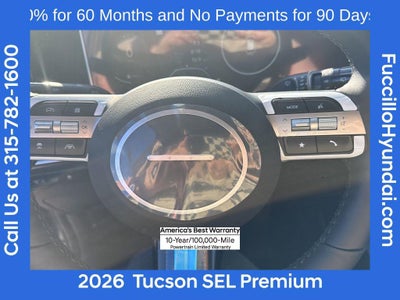 2026 Hyundai TUCSON SEL Premium AWD