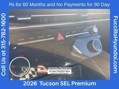 2026 Hyundai TUCSON SEL Premium AWD