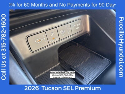 2026 Hyundai TUCSON SEL Premium AWD