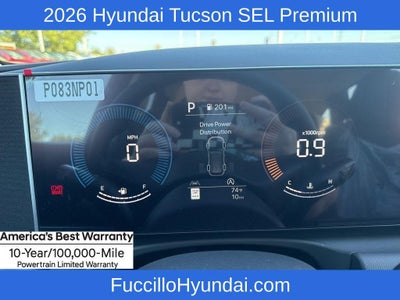 2026 Hyundai TUCSON SEL Premium AWD