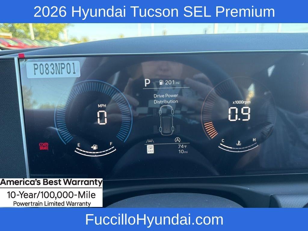 2026 Hyundai TUCSON SEL Premium AWD