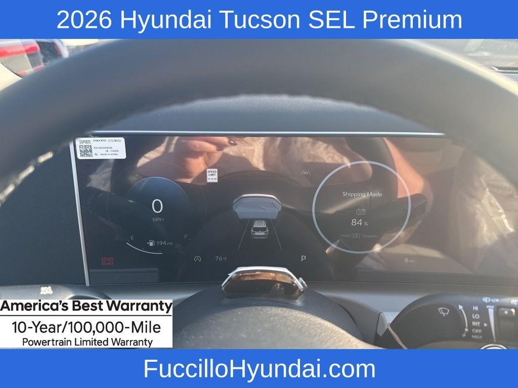 2026 Hyundai TUCSON SEL Premium AWD