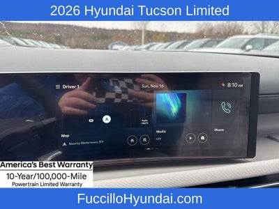2026 Hyundai TUCSON Limited AWD