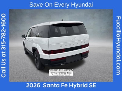 2026 Hyundai SANTA FE HYBRID SE