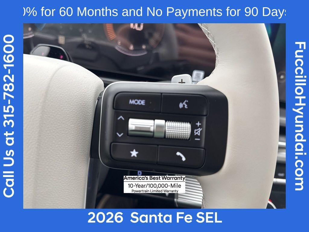 2026 Hyundai SANTA FE SEL AWD