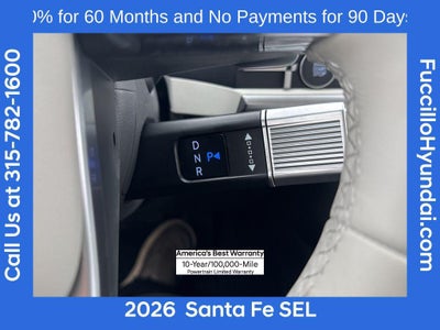 2026 Hyundai SANTA FE SEL AWD
