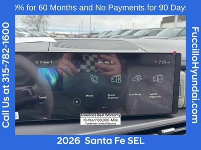 2026 Hyundai SANTA FE SEL AWD