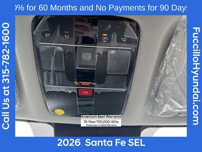 2026 Hyundai SANTA FE SEL AWD