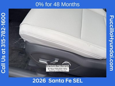 2026 Hyundai SANTA FE SEL AWD
