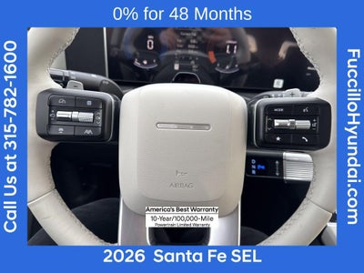 2026 Hyundai SANTA FE SEL AWD