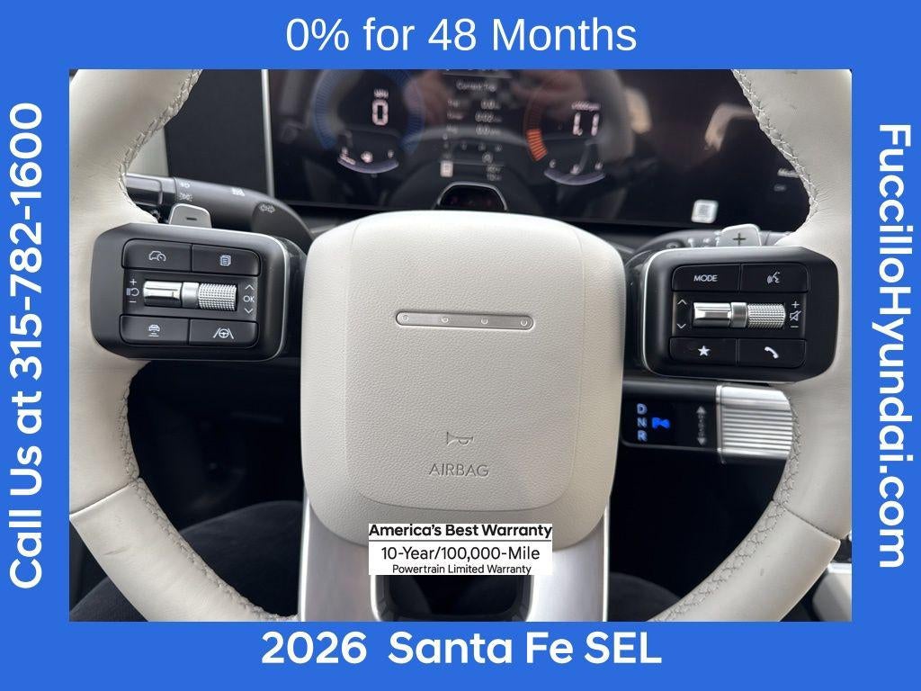 2026 Hyundai SANTA FE SEL AWD