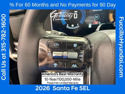 2026 Hyundai SANTA FE SEL AWD