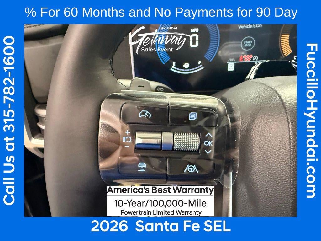 2026 Hyundai SANTA FE SEL AWD