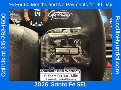 2026 Hyundai SANTA FE SEL AWD