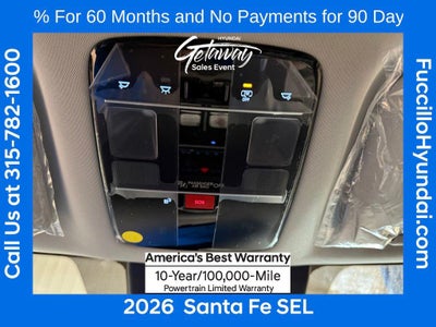 2026 Hyundai SANTA FE SEL AWD