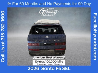 2026 Hyundai SANTA FE SEL AWD