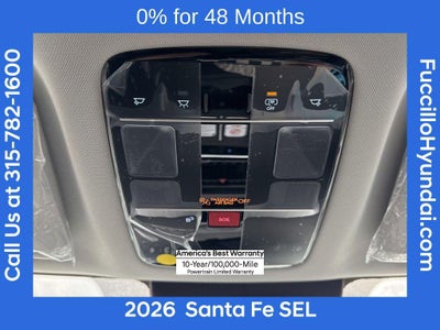 2026 Hyundai SANTA FE SEL AWD