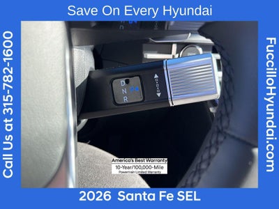 2026 Hyundai SANTA FE SEL AWD