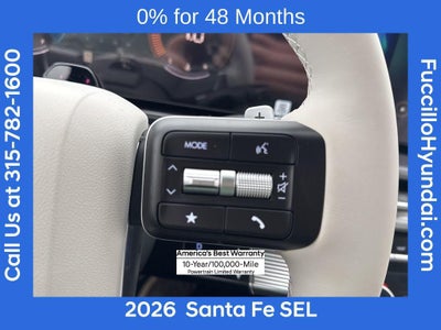 2026 Hyundai SANTA FE SEL AWD