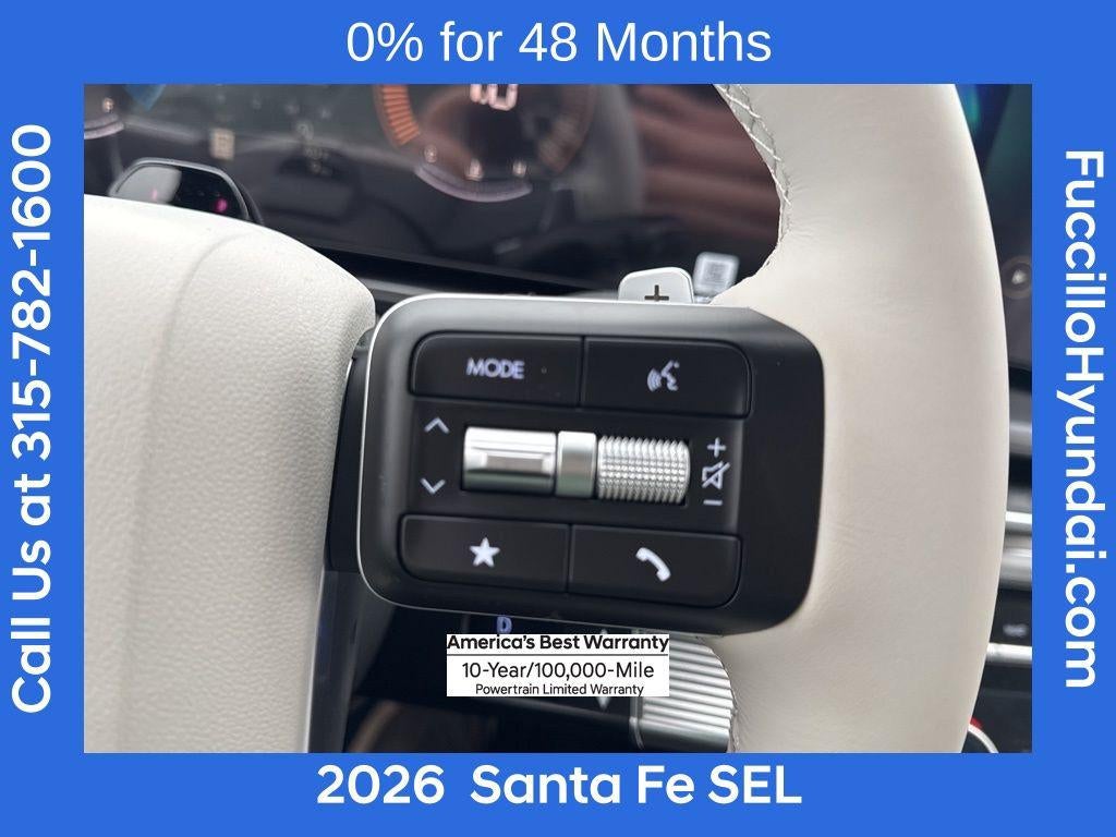 2026 Hyundai SANTA FE SEL AWD