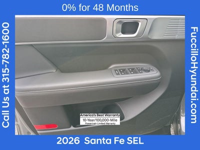 2026 Hyundai SANTA FE SEL AWD