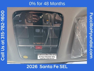 2026 Hyundai SANTA FE SEL AWD