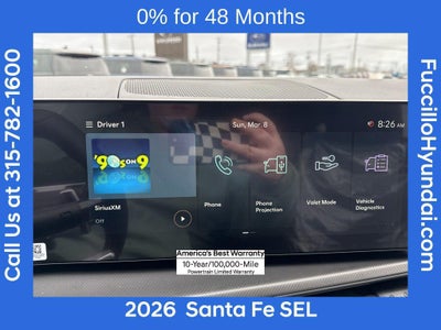 2026 Hyundai SANTA FE SEL AWD