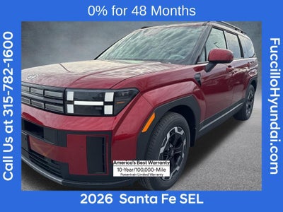 2026 Hyundai SANTA FE SEL AWD