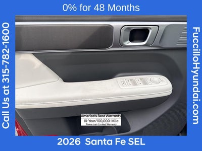 2026 Hyundai SANTA FE SEL AWD