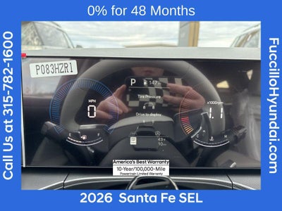 2026 Hyundai SANTA FE SEL AWD