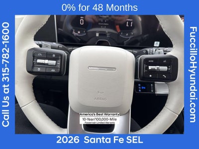 2026 Hyundai SANTA FE SEL AWD